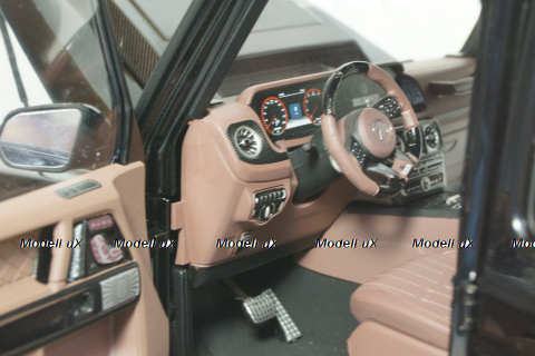 Mercedes G800 Brabus XLP Adventure Pick Up, black, ALM860521, Almost Real 1:18