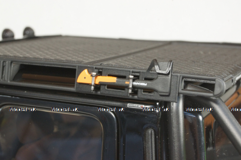 Mercedes G800 Brabus XLP Adventure Pick Up, black, ALM860521, Almost Real 1:18