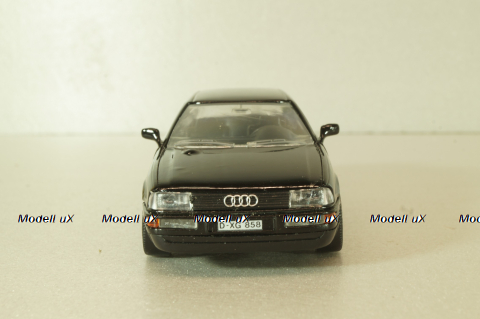 Audi Coupe (B3) 1988, black, 1050, Schabak 1:43