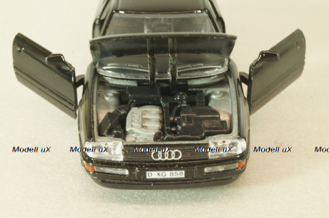 Audi Coupe (B3) 1988, black, 1050, Schabak 1:43