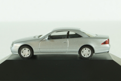 Mercedes CL500 (C215) Coupe silver, Herpa 1:87 