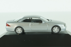 Mercedes CL500 (C215) Coupe silver, Herpa 1:87 
