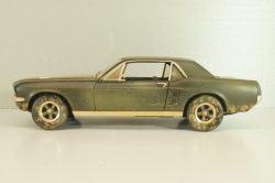 Ford Mustang 1967 from movie CREED II, black, 13626, Greenlight 1:18 Уценка!