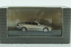 Mercedes CLK320 Cabriolet (A209) silver, Herpa 1:87 