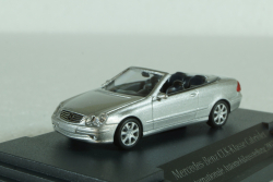 Mercedes CLK320 Cabriolet (A209) silver, Herpa 1:87 
