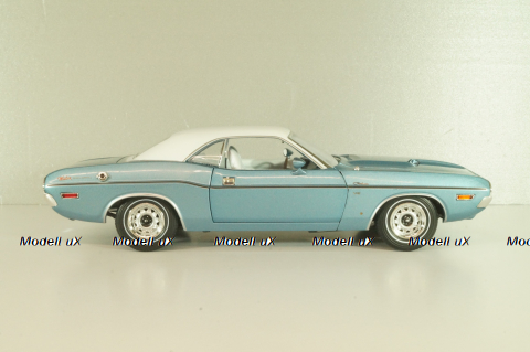 Dodge Challenger Western Sport Special 1970, blue metallic, 13644, Greenlight 1:18
