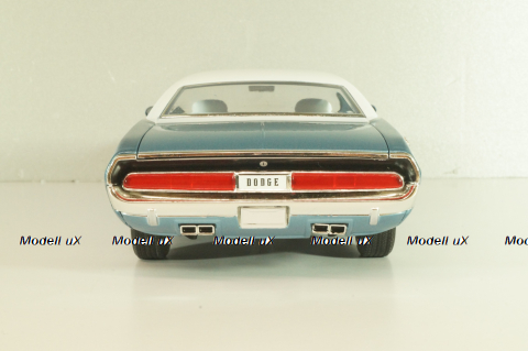 Dodge Challenger Western Sport Special 1970, blue metallic, 13644, Greenlight 1:18