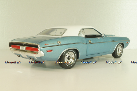 Dodge Challenger Western Sport Special 1970, blue metallic, 13644, Greenlight 1:18