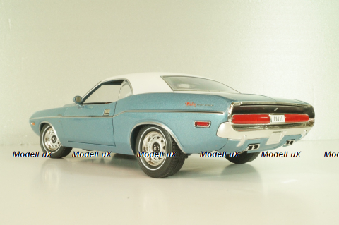 Dodge Challenger Western Sport Special 1970, blue metallic, 13644, Greenlight 1:18