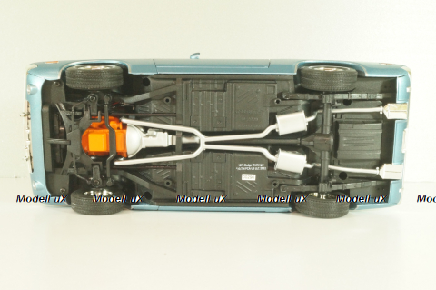 Dodge Challenger Western Sport Special 1970, blue metallic, 13644, Greenlight 1:18