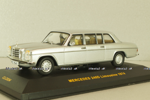 Mercedes-Benz 240D Limousine (W115) 1964, silver, CLC034, IXO 1:43