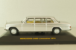 Mercedes-Benz 240D Limousine (W115) 1964, silver, CLC034, IXO 1:43