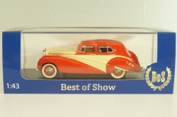 Bentley MK VI Harold Radford Countryman Saloon 1951, red/beige, 43485, BOS 1:43