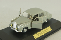 Mercedes-Benz 220 S Ponton (W180) 1956, dealer packing, grey, Faller 1:43
