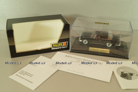 Mercedes-Benz 220 SE Coupe (W111) 1965, black, 4317, Faller 1:43