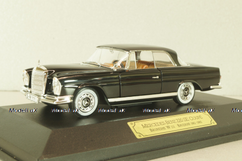 Mercedes-Benz 220 SE Coupe (W111) 1965, black, 4317, Faller 1:43
