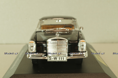 Mercedes-Benz 220 SE Coupe (W111) 1965, black, 4317, Faller 1:43