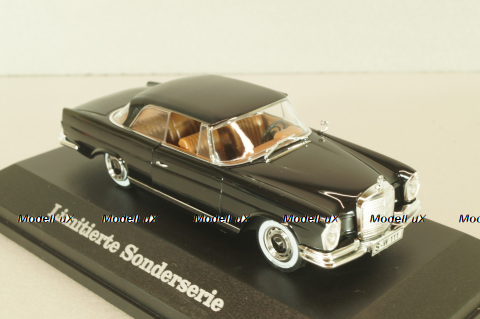 Mercedes-Benz 220 SE Coupe (W111) 1965, black, 4317, Faller 1:43