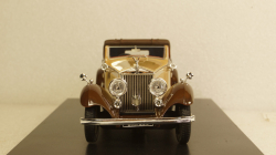 Rolls Royce Phantom II Continental DHC Gurney Nutting, light brown / dark brown, 1934, 49586, NEO 1:43 