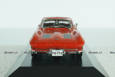 Chevrolet Corvette C2 Sting Ray Coupe 1963 red, Altaya 1:43