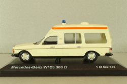 Mercedes-Benz 300 D (W123) Ambulance 1978, 351152, Norev 1:43