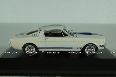 Ford Shelby Mustang GT350 1965 white/blue, Altaya 1:43