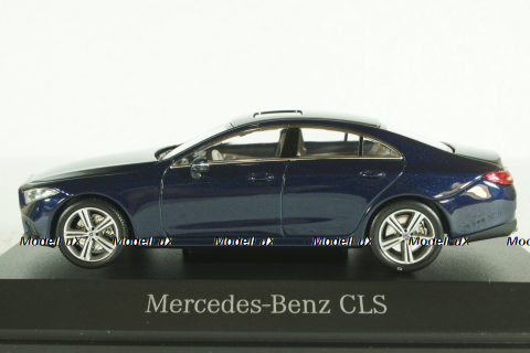 Mercedes CLS (C257), metallic-dark blue, B66960543, Norev 1:43