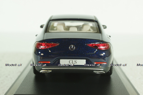 Mercedes CLS (C257), metallic-dark blue, B66960543, Norev 1:43