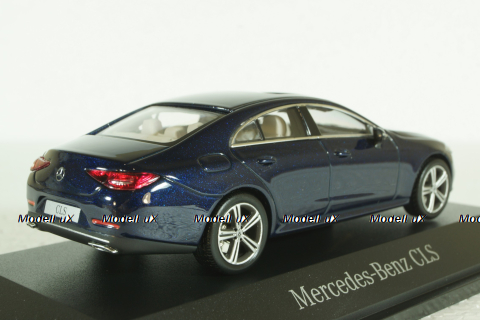 Mercedes CLS (C257), metallic-dark blue, B66960543, Norev 1:43