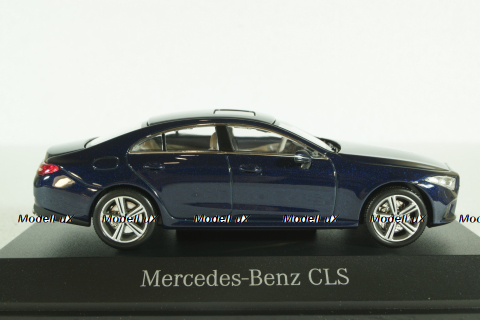 Mercedes CLS (C257), metallic-dark blue, B66960543, Norev 1:43