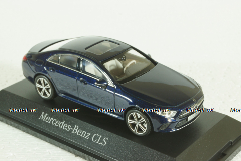Mercedes CLS (C257), metallic-dark blue, B66960543, Norev 1:43