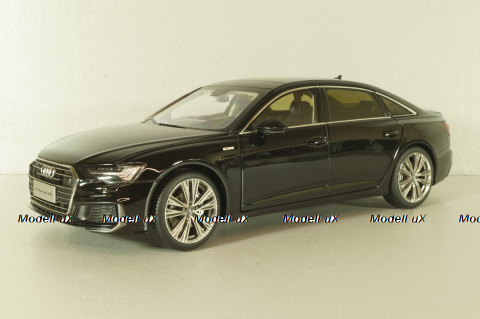 Audi A6L (C8) 2019, black, Paudi 1:18 