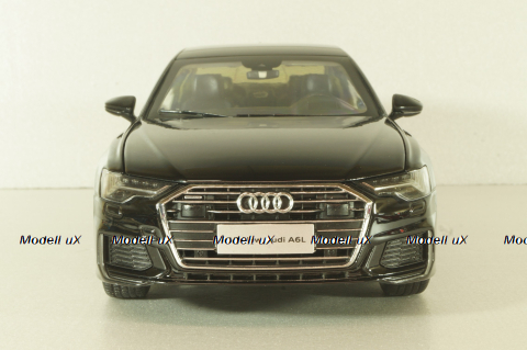 Audi A6L (C8) 2019, black, Paudi 1:18 