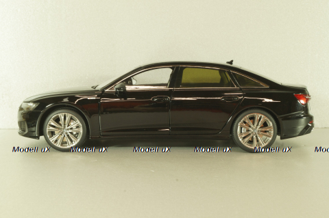 Audi A6L (C8) 2019, black, Paudi 1:18 