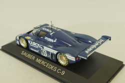 Sauber Mercedes C-9 #61 24h Le Mans 1987, blue, JP19, Models Max 1:43