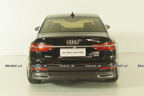 Audi A6L (C8) 2019, black, Paudi 1:18 