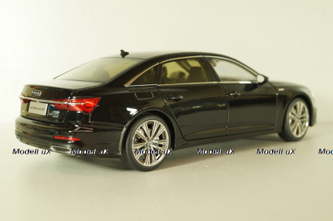 Audi A6L (C8) 2019, black, Paudi 1:18 