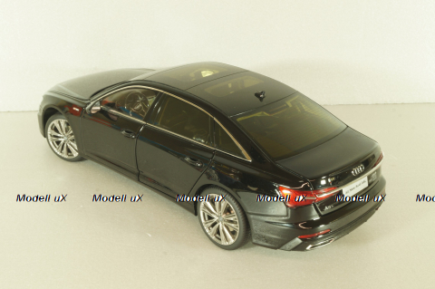Audi A6L (C8) 2019, black, Paudi 1:18 