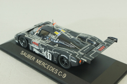 Sauber Mercedes C-9 #61 24h Le Mans 1988 M.BALDI/J.MASS/J.WEAVER, black, 1005, Models Max 1:43