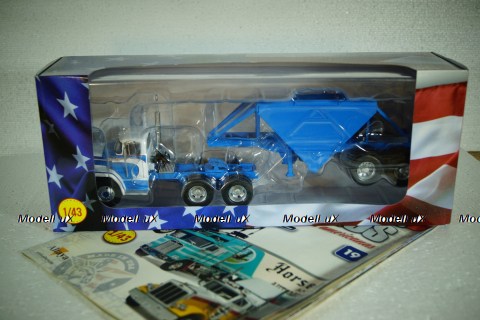 Dodge LCF CT 900 1971, American trucks, Spain, #19, Altaya 1:43