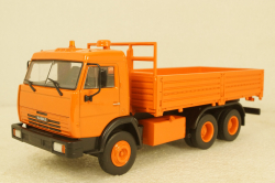Камаз-53205 бортовой, оранжевый, Modellux 1:43