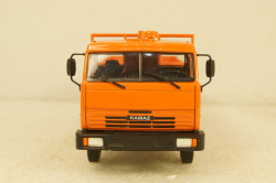 Камаз-53205 бортовой, оранжевый, Modellux 1:43