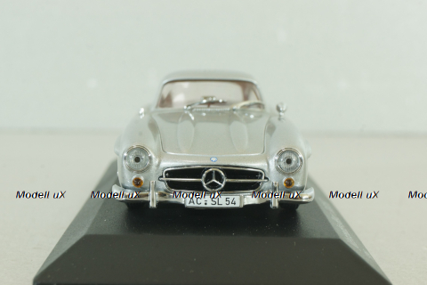Mercedes 300 SL "Gullwing" 1955, silver, 400039000,  Minichamps 1:43