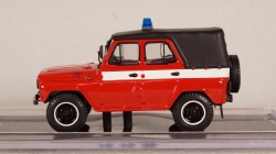 Уаз-31512 пожарный, штабной, TruckTyr 1:43