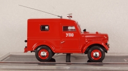 Газ-69 пожарный, штабной, TruckTyr 1:43
