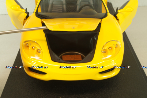 Ferrari 360 Spider 2000, yellow, 29757Y, Hot Weels 1:18