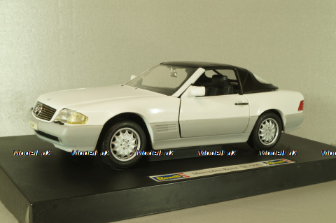 Mercedes-Benz SL 500 Cabriolet (R129) 1989, white, 08928, Revell 1:18