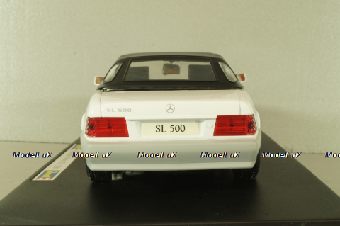 Mercedes-Benz SL 500 Cabriolet (R129) 1989, white, 08928, Revell 1:18
