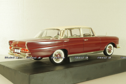Mercedes-Benz 220 SE (W111) 1959, red/white, 08942, Revel 1:18