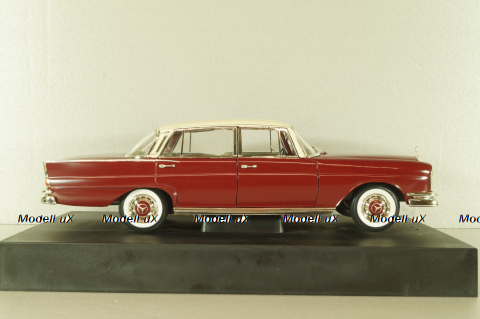 Mercedes-Benz 220 SE (W111) 1959, red/white, 08942, Revel 1:18